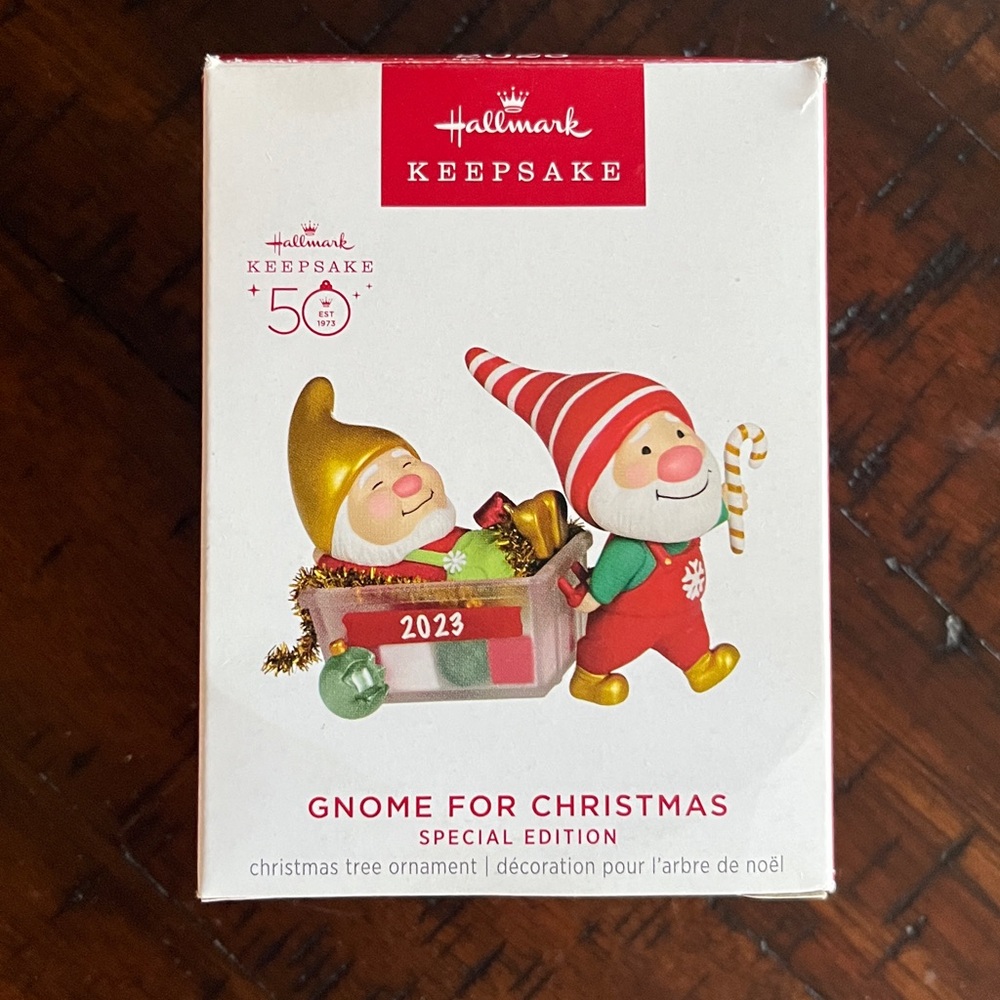 Hallmark “Gnome for Christmas” Ornament - 2023